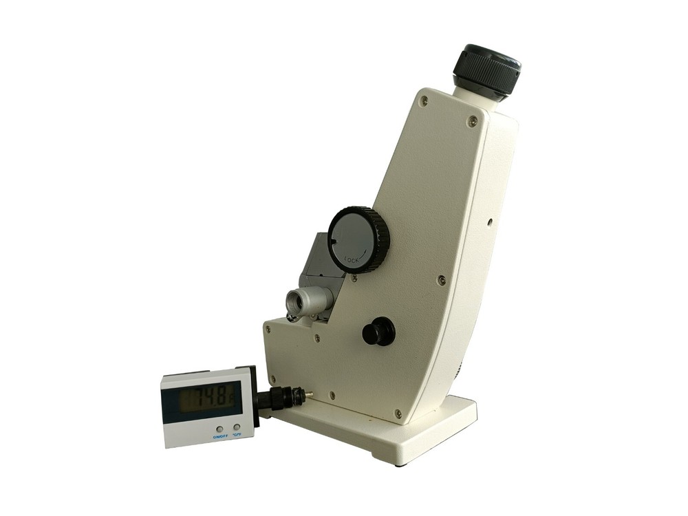ABBE Refractometer Lab Monochromatic Refractometer Monocular Abbe Refractometer