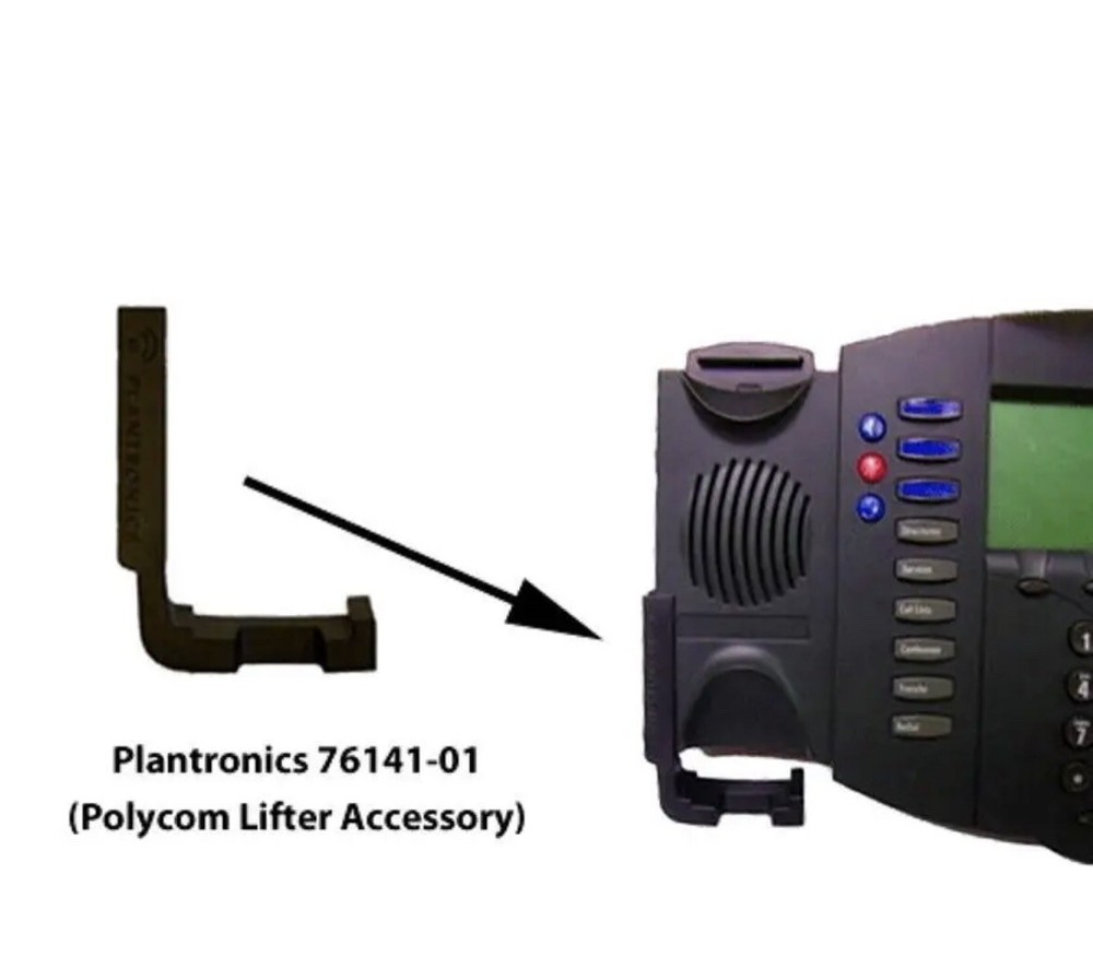 Plantronics Polycom IP Phone Lifter Extended Arm, ACCESSORY ASSEMBLY 76141-01