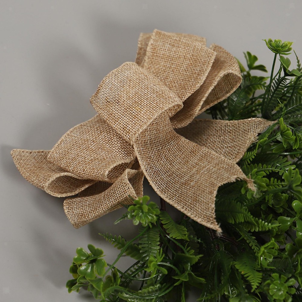 Artificial Four Leaf Clover Teardrop Swag for Wedding Window Decor Versatile