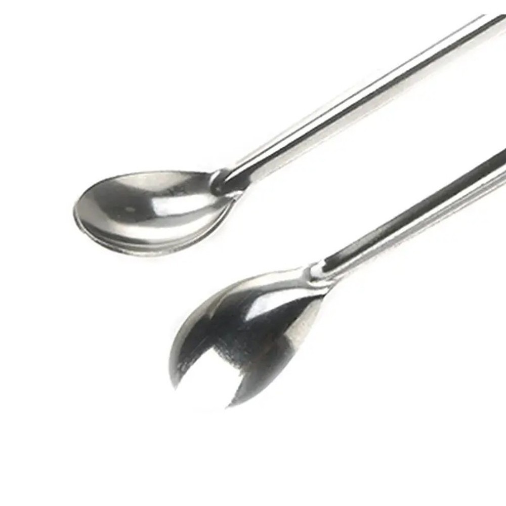 Durable Lab Sampling Spoon Stainless Steel Colour Comfortable Material
