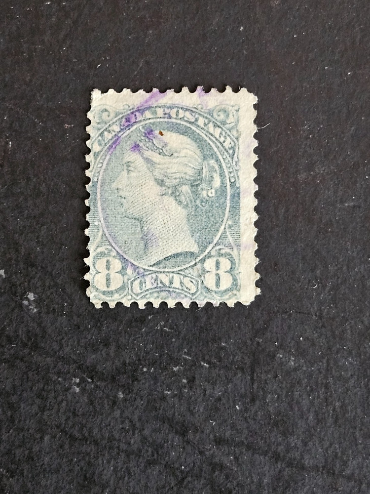 CANADA stamp - Canada Scott #44 small queen used