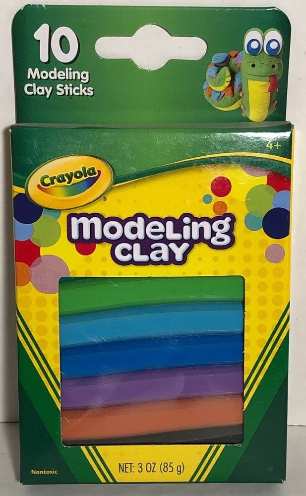 Crayola Modeling Clay (10 Stick Pack) 3 oz.