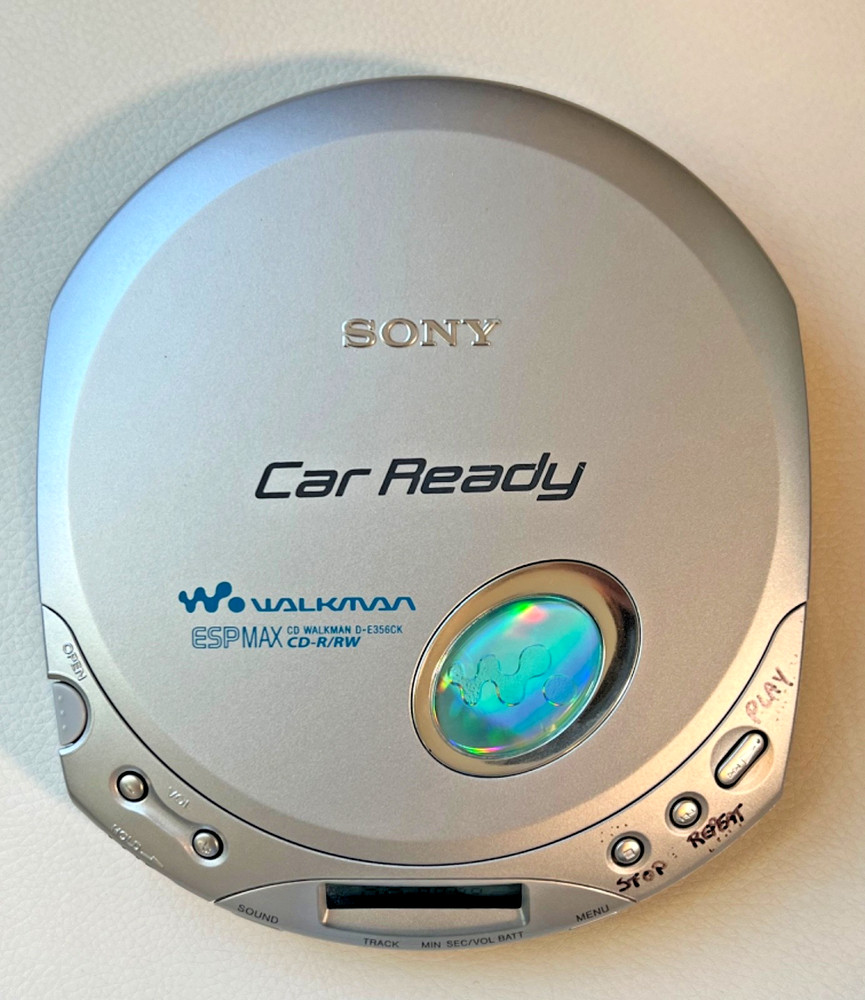 Sony Walkman D-E356CK CD Player ESP MAX Car Ready – Tested & Working