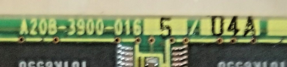 FANUC MEMORY FROM 32MB SRAM 3MB (A20B-3900-0165)