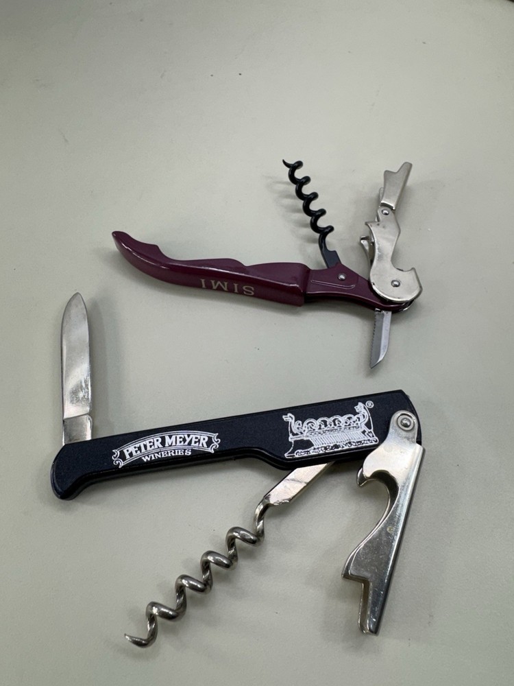 Peter Meyer Wineries & SIMI Truetao Waiters Corkscrew Wine Openers