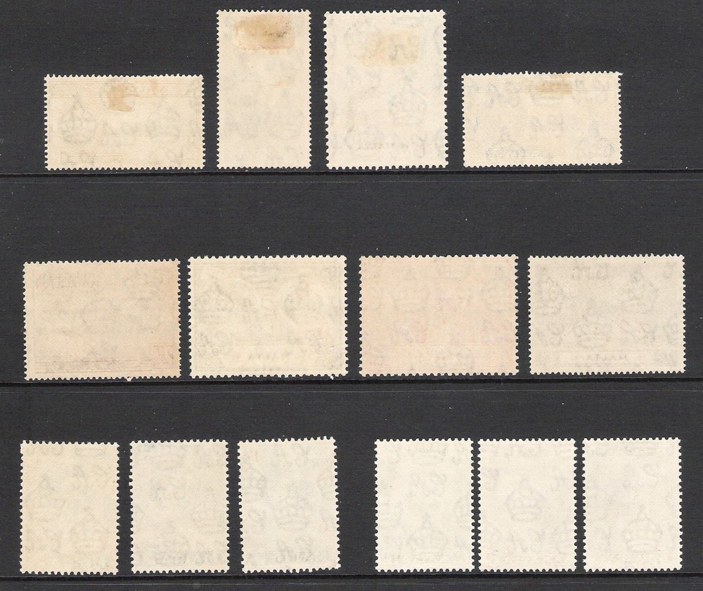 MALTA 1946-51 KGVI SETS (LHM)