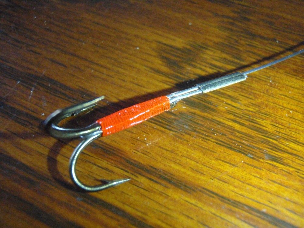 Classic pike snap tackle rigs - 20lb wire, size 6 hooks