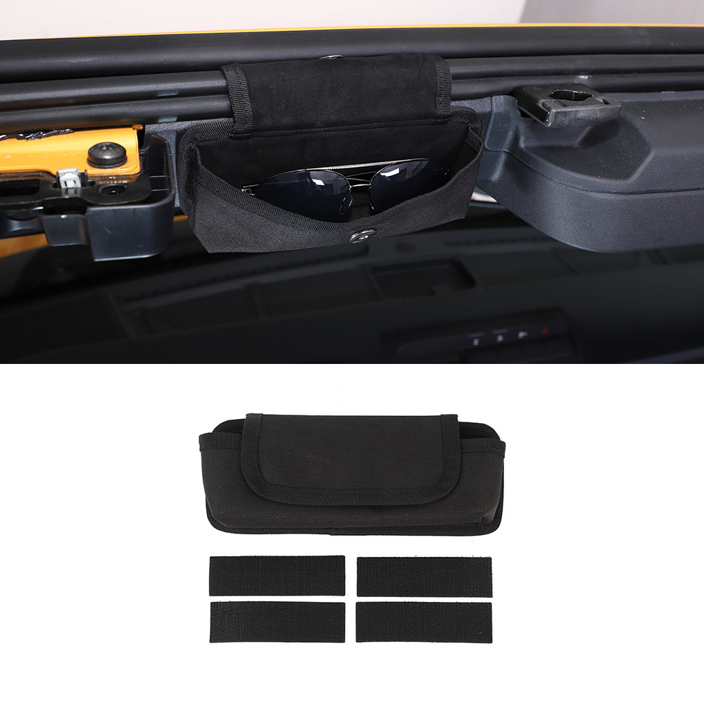 Black Inner Multifunctional Storage Bag Organizer For Dodge Durango Challenger