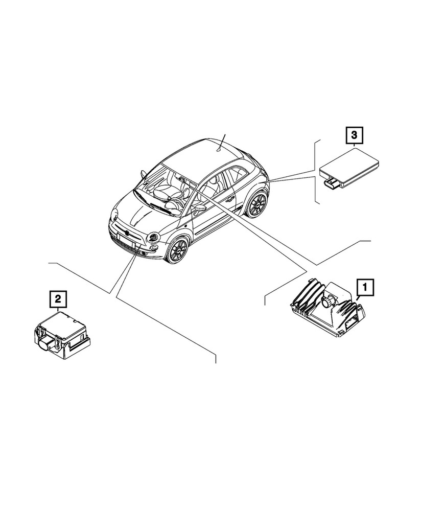Genuine Mopar Cruise Control Module 68564825AA