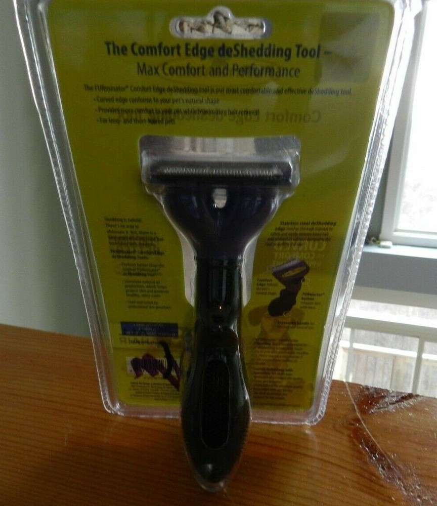 Furminator Comfort Edge deShedding Tool Curved in Original Package