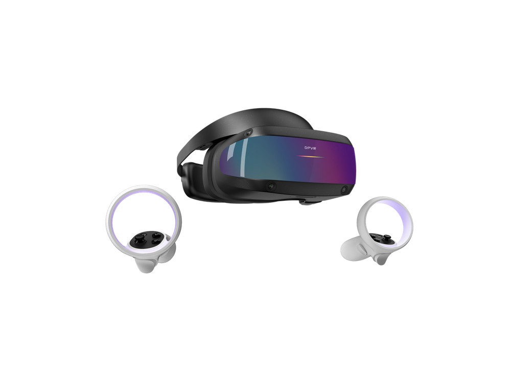DPVR E4 (Black) PCVR PC Gaming - 120hz Refresh Rate - Inside out Tracking - 116
