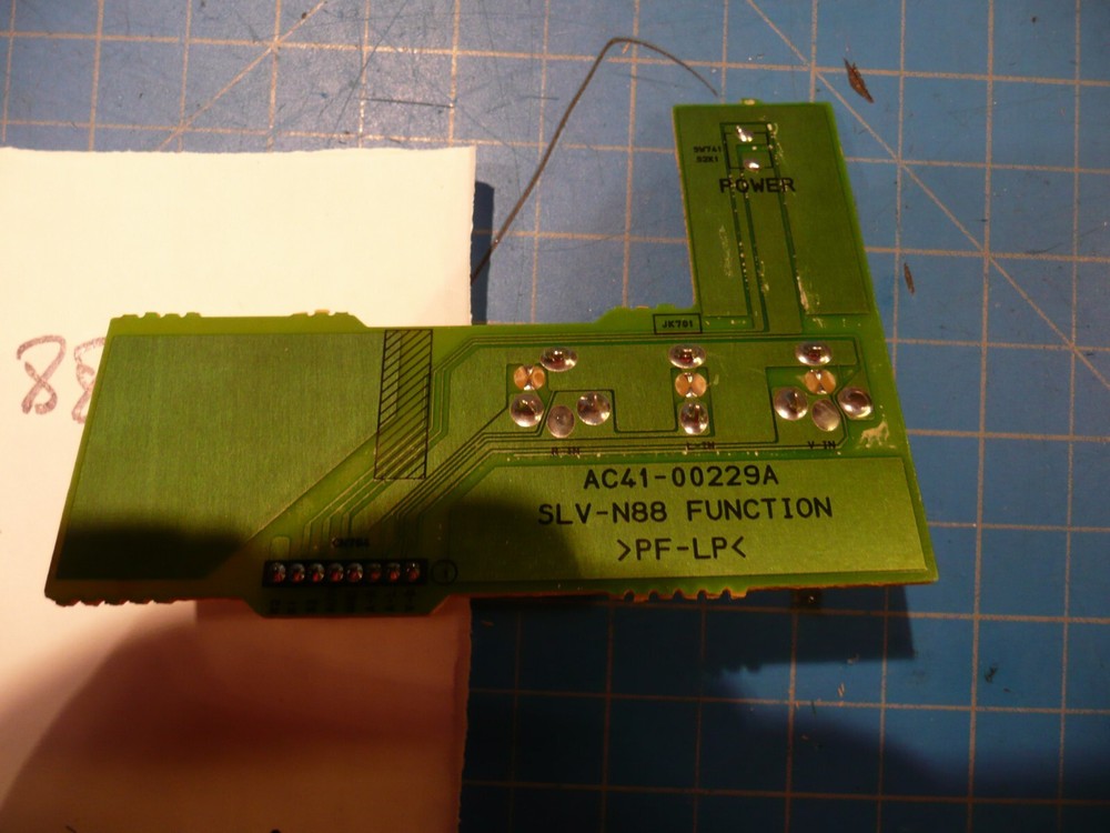 Sony SLV-N88 VCR Replacement Parts Function Circuit Board