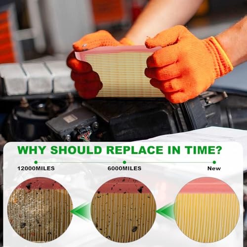 Comb Engine Cabin Air Filter for Lincoln size for MKX(2015-2007) carbon grey