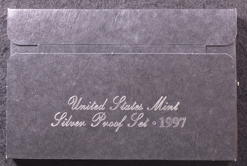 1997 Silver Proof Set w/ Box & COA