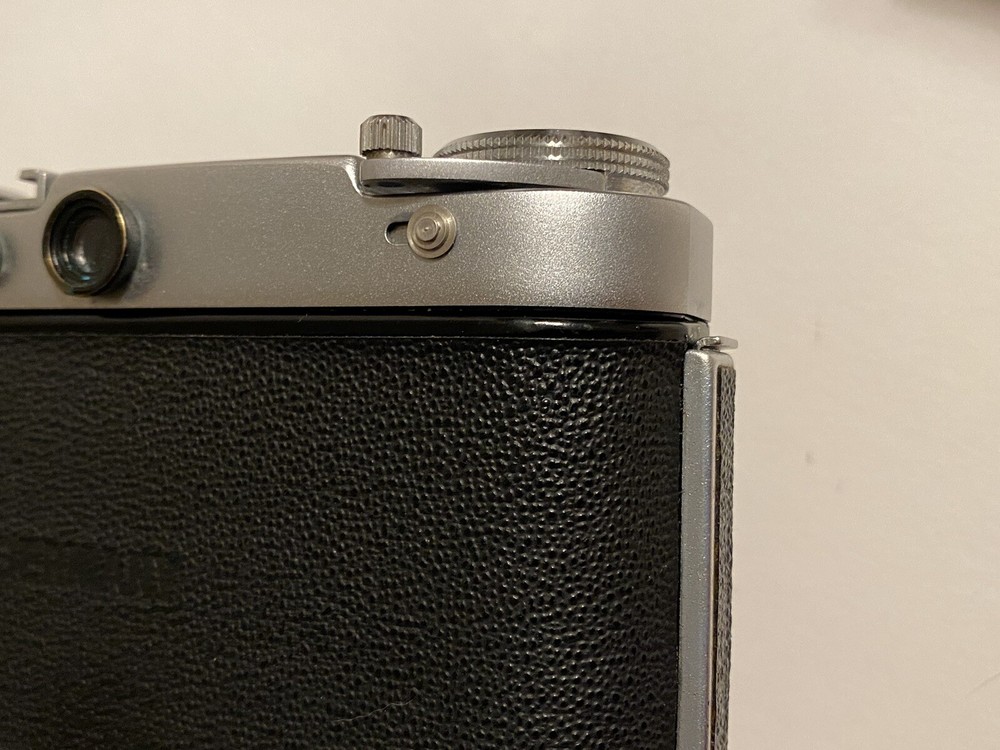 WIRGEN Edixa II (Model C) 35mm Rangefinder Camera & Leather Case, Germany 1957