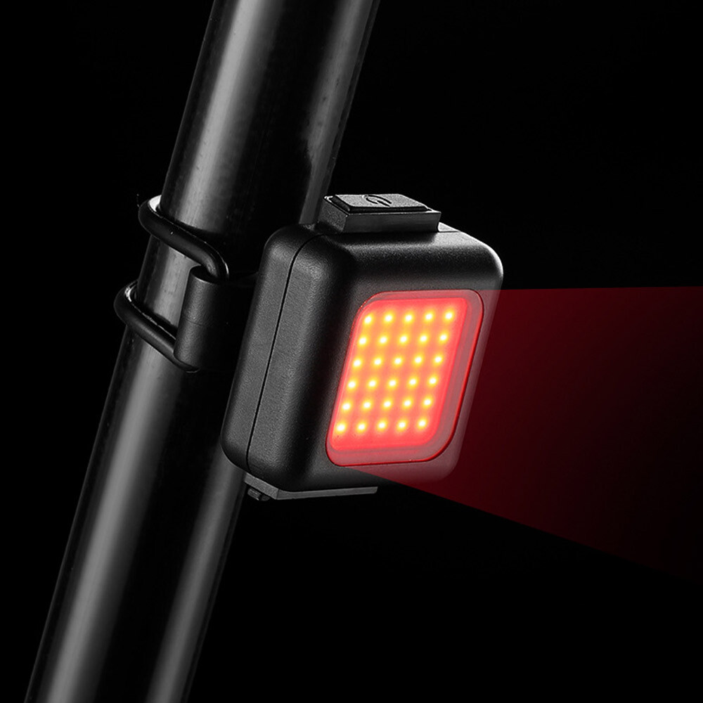 1 Set Front Rear Mini Bike Light - USB Rechargeable LED Waterproof Bicycle Light