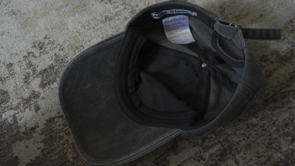 Acne Studios - Logo cap - Black