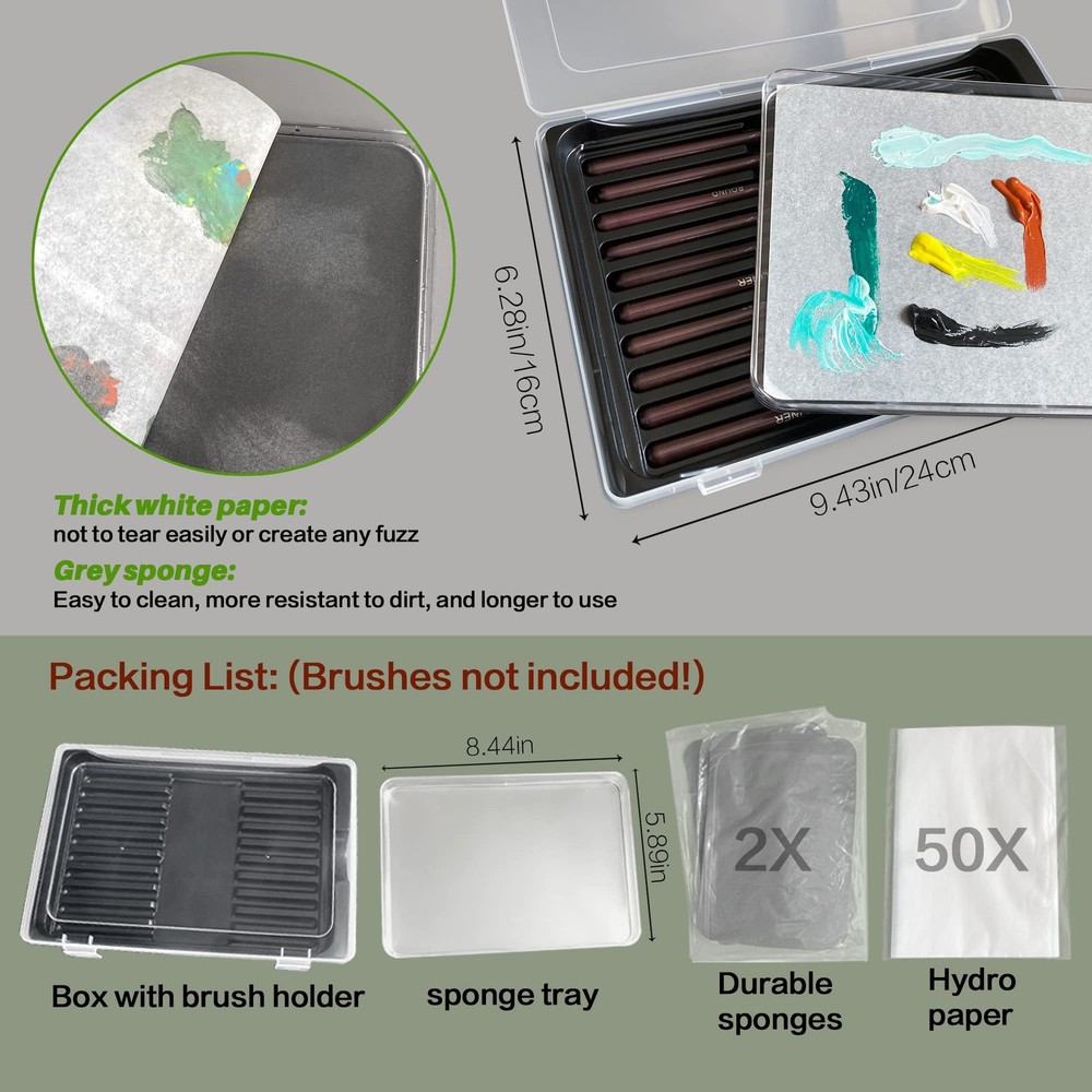 Kreapa Wet Palette Pallet for Upgraded Version, Version