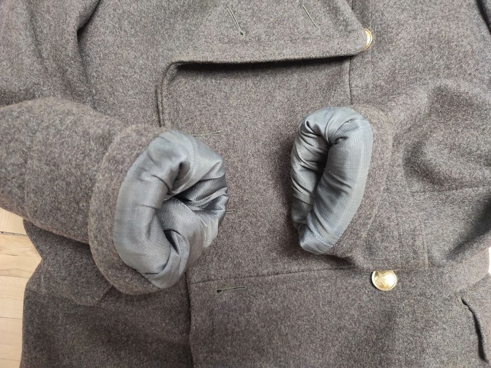 Vintage Military Soviet Overcoat USSR