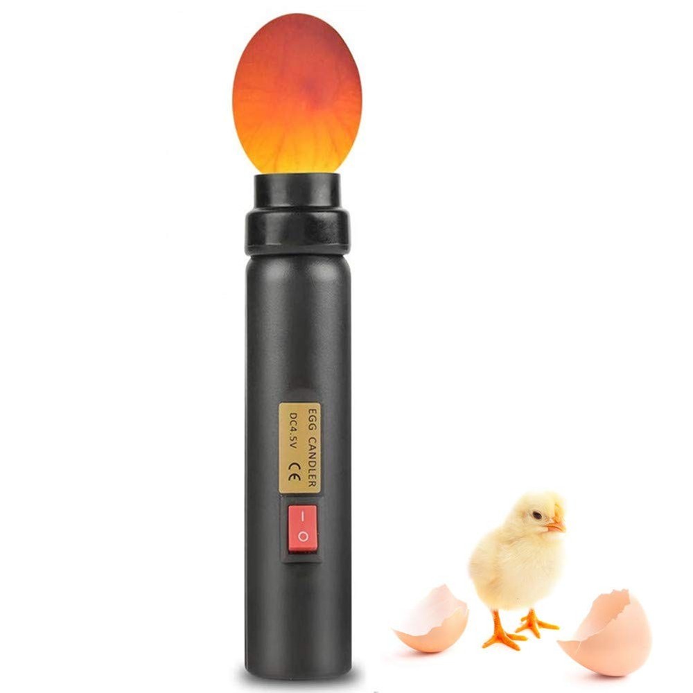 Egg Candler, Cool LED Light Egg Candler Tester, High Egg Candling Torch Light