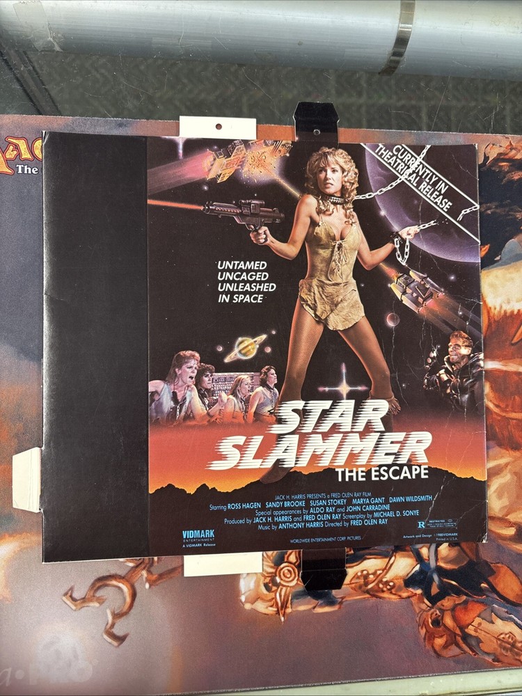 Star Slammer Video Store Mobile Display 1988