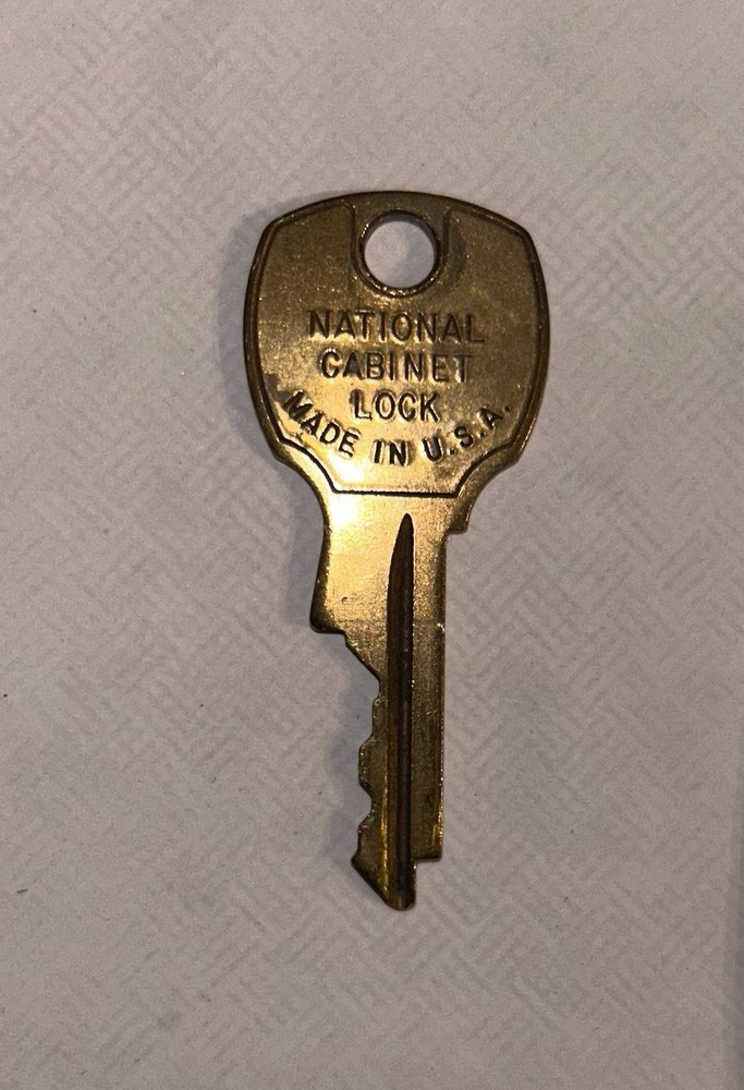 National Cabinet Lock USPS Mailbox Key - key code 4390PO