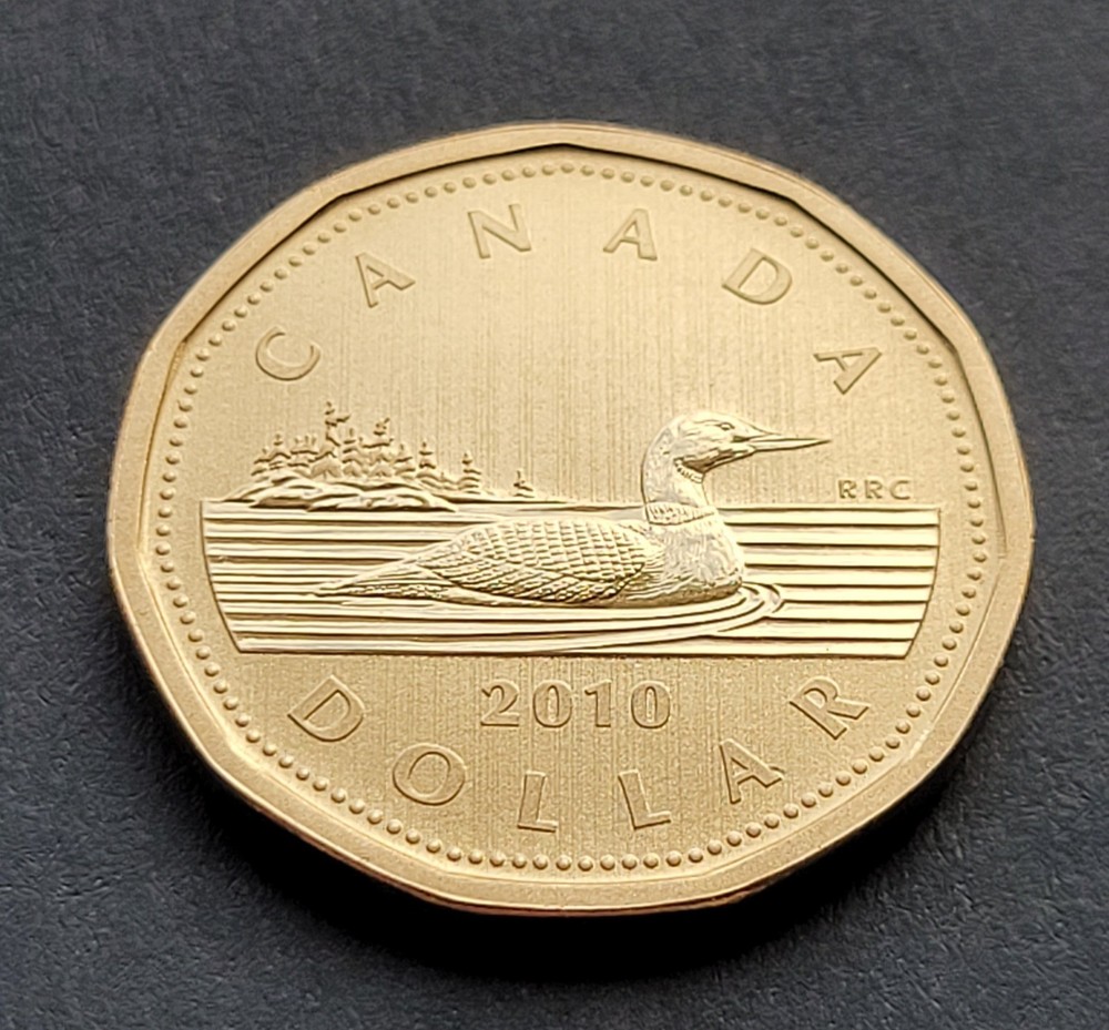 ***CANADA LOONIE 2010 TYPE 2 *** SPECIMEN ***