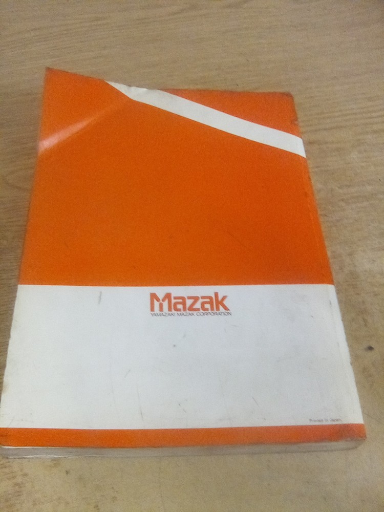 Mazak Programming Manual Mazatrol M-32B