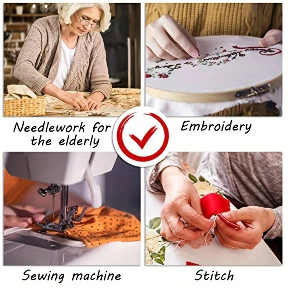 10PCS Sewing Machine Needle Threader Tool Easy Use Seniors Sewing Tools For DIY