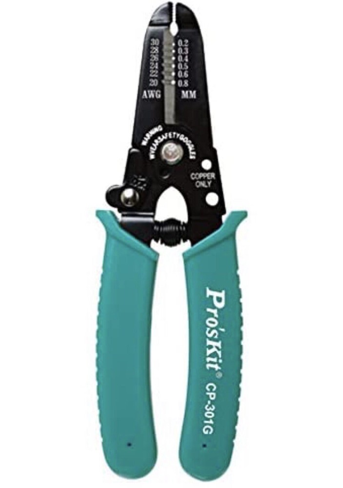 Eclipse Tools CP-301G Pro'sKit Precision Wire Stripper, 30-20 AWG