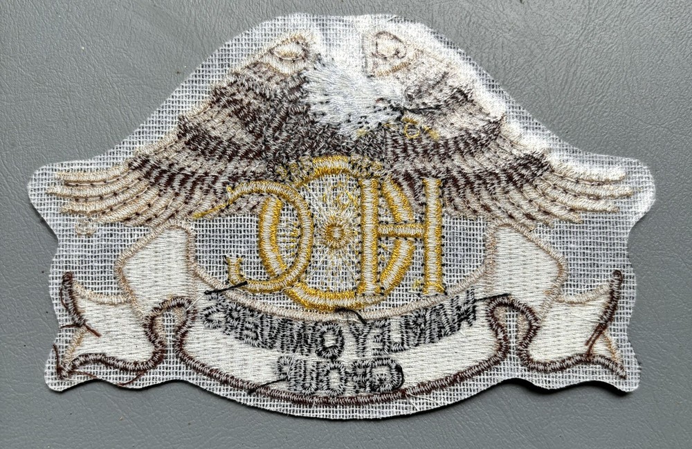 Harleys Owners Group Patch & Pin & Sticker Set HARLEY DAVIDSON OWNERS GROUP HOG