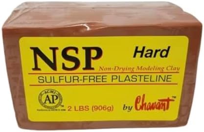 Oil based sulfur free sculpting clay
