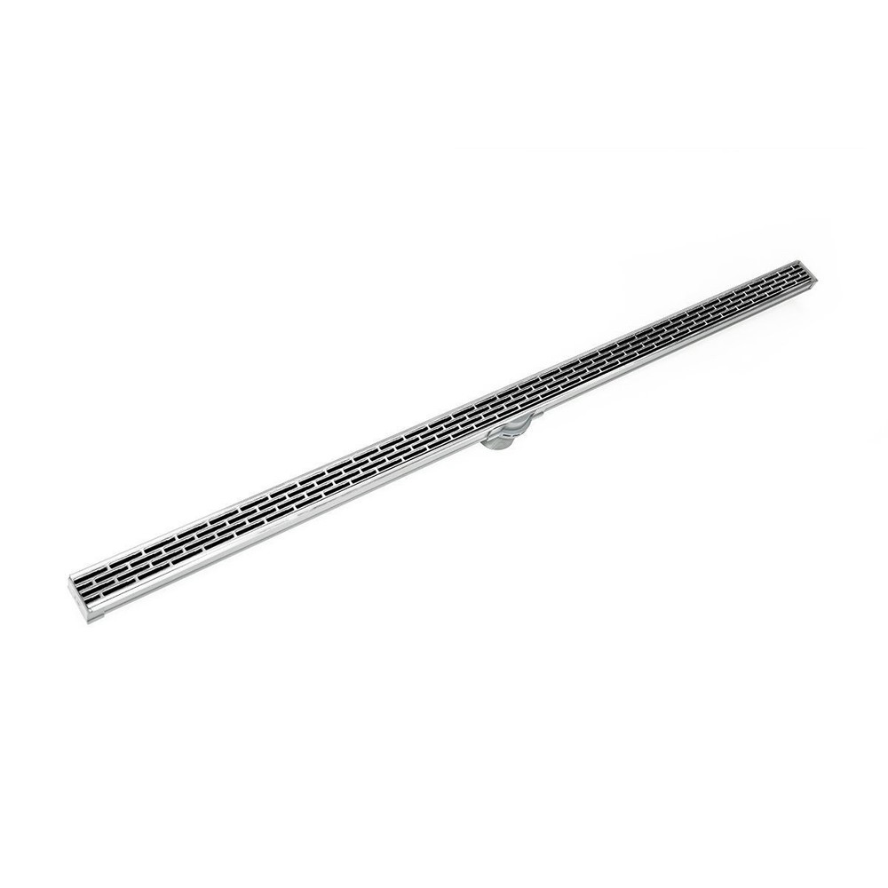 Infinity Drain S-LT 3896 96" Site Sizable Stainless Low Profile Linear Drain