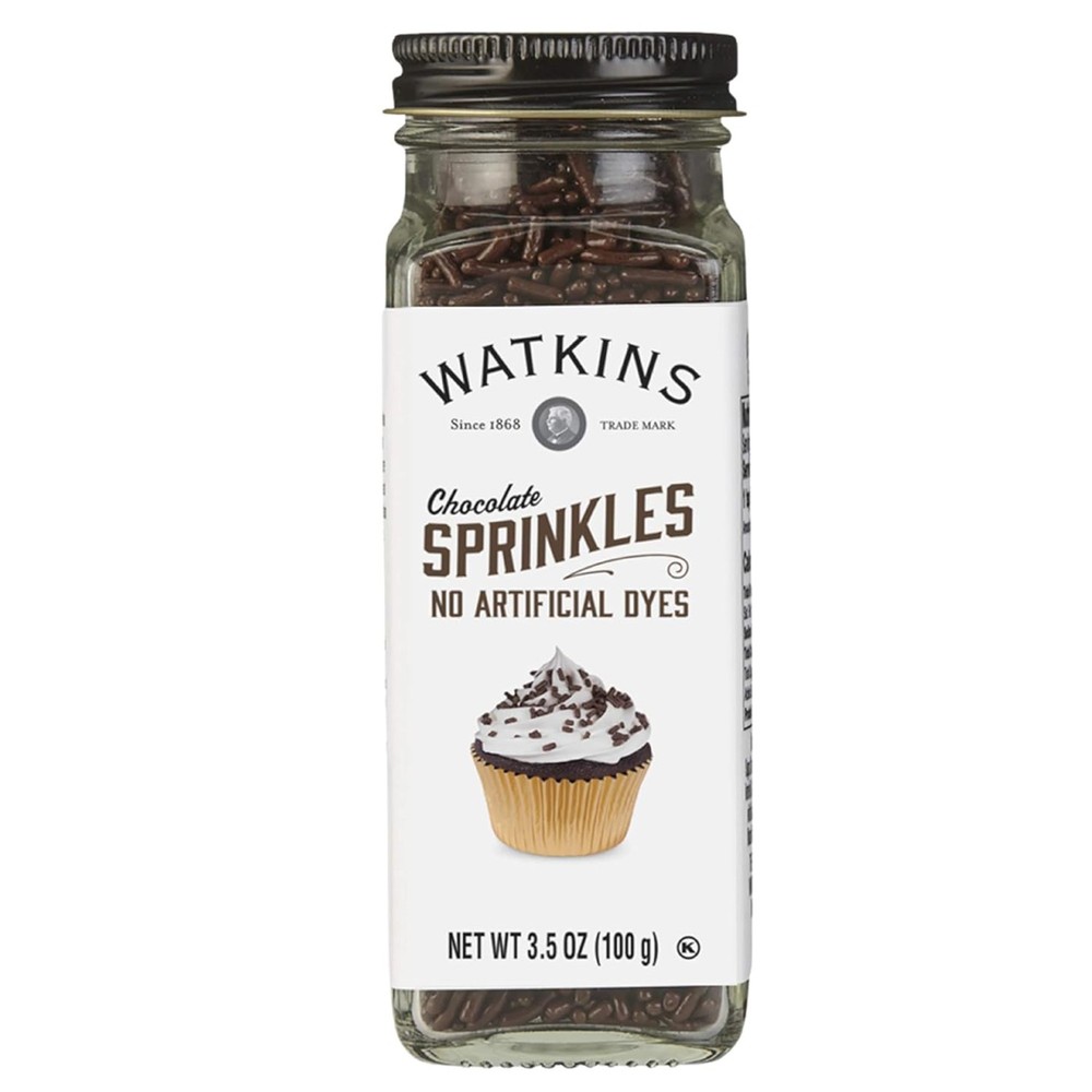 Watkins Chocolate Decorating Sprinkles, 3.5 Ounces