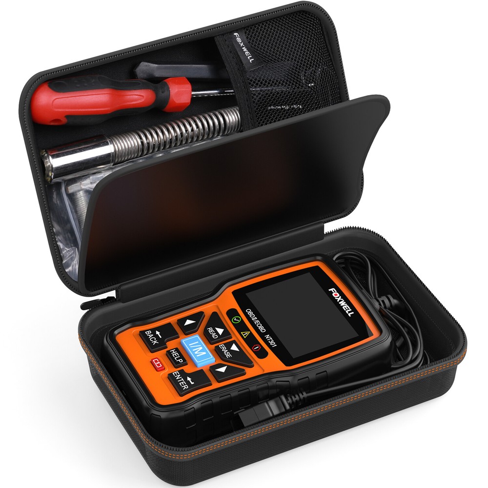 for Foxwell NT301 NT510 OBD2 Code Reader EVA Protective Carrying Bag Travel Case