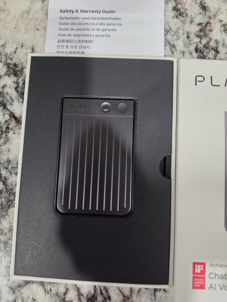 PLAUD NOTE - ChatGPT Empowered AI Voice Recorder - Model NB-100