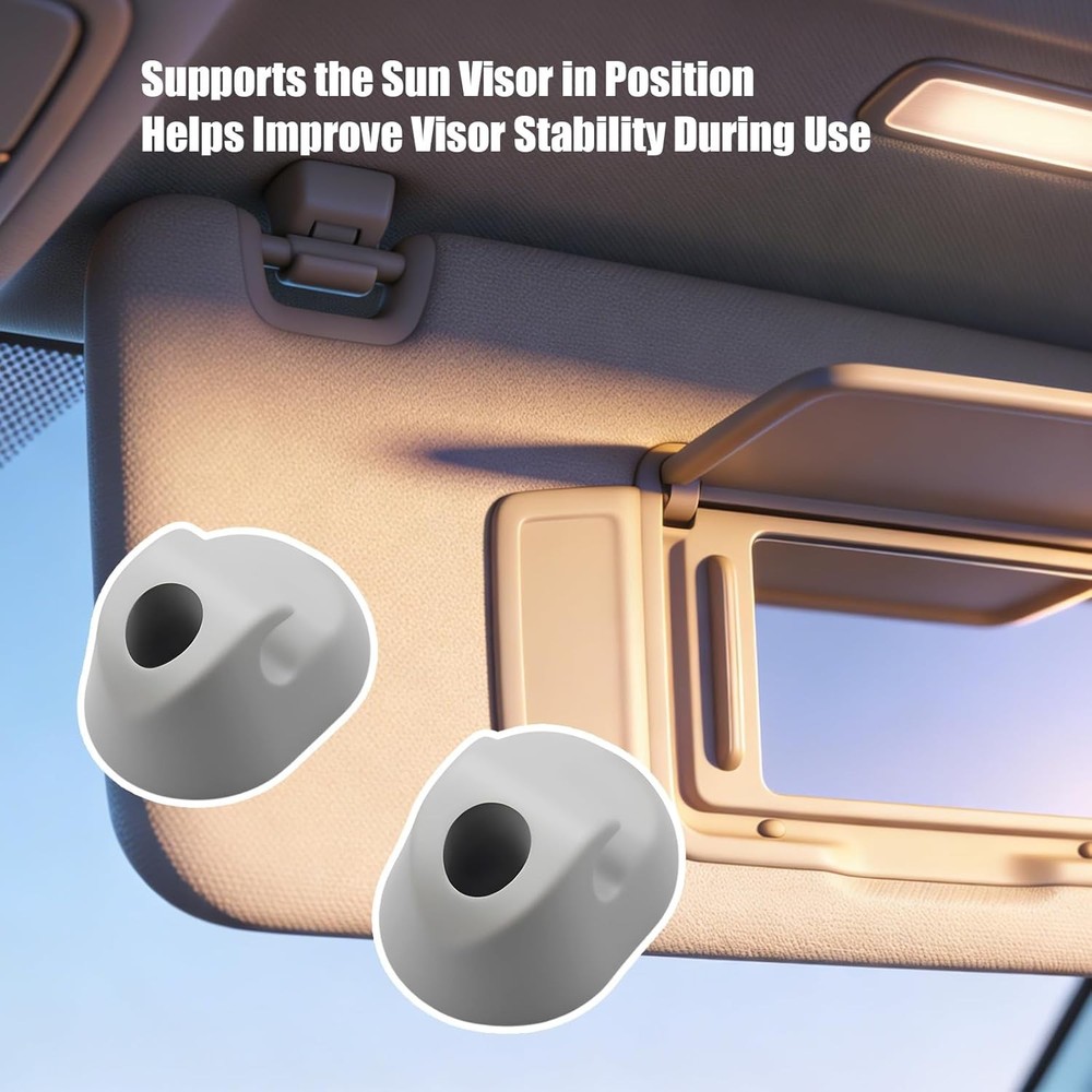 Sun Visor Clip Interior Kit Fit for Kenworth Peterbilt Interior, Replace S16-102