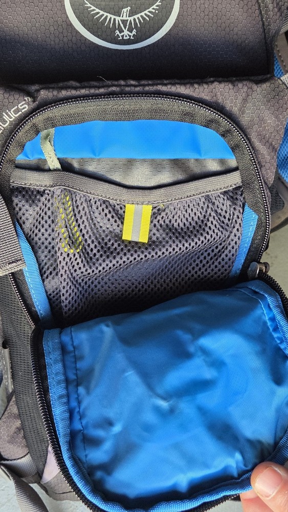 Osprey Viper 3 Hydration Backpack Fits 2.5L Bladder Gray Blue Lets Hike