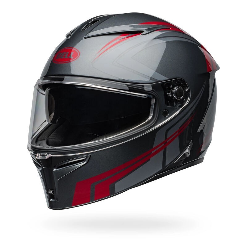 Bell Lithium Jetstream Helmet Size Large Gray/Red
