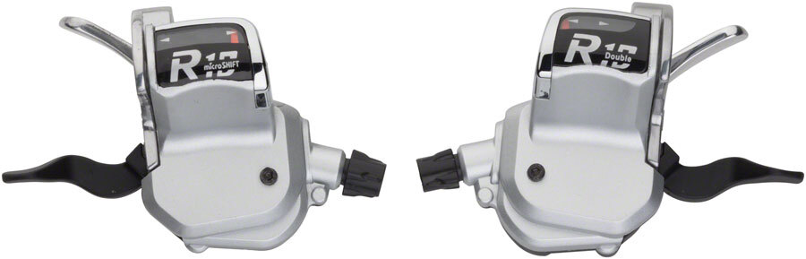 microSHIFT R10 Trigger Shifter Set 10-Speed Road Double Optical Indicator