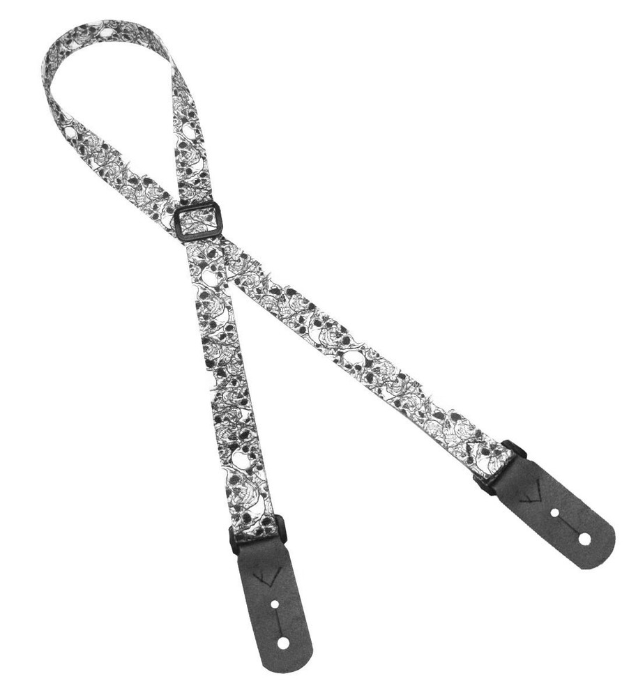 Legacystraps Mandolin Strap Ukulele Strap Skulls Design