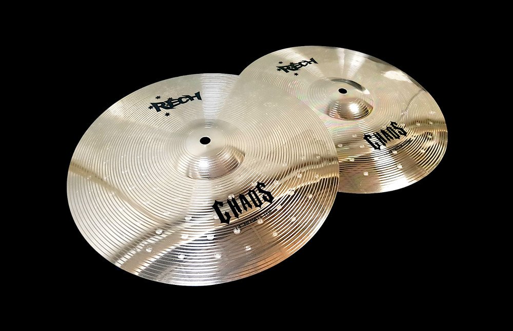 RECH CHAOS 14'' HI HAT CYMBALS
