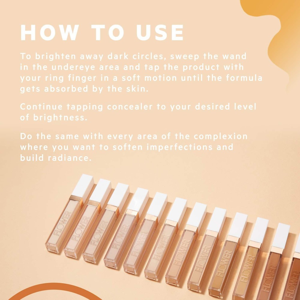 Light Illusion Full Coverage Concealer Medium Honey (M3-4)