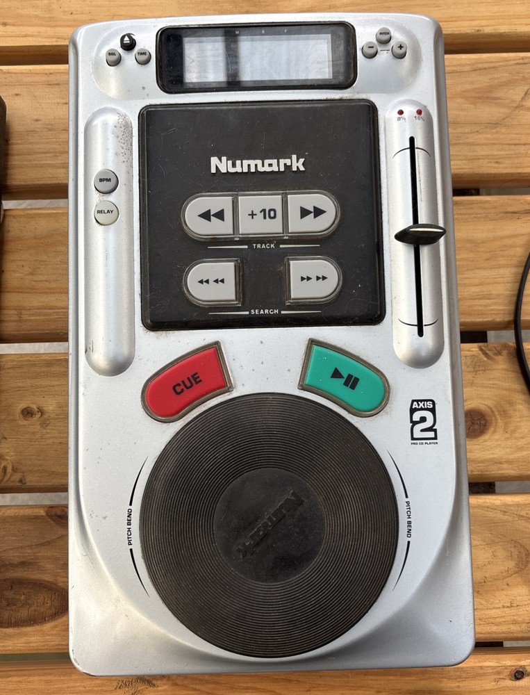 Numark Axis 2 Professional CD Player STICKY SEE **PICTURES**