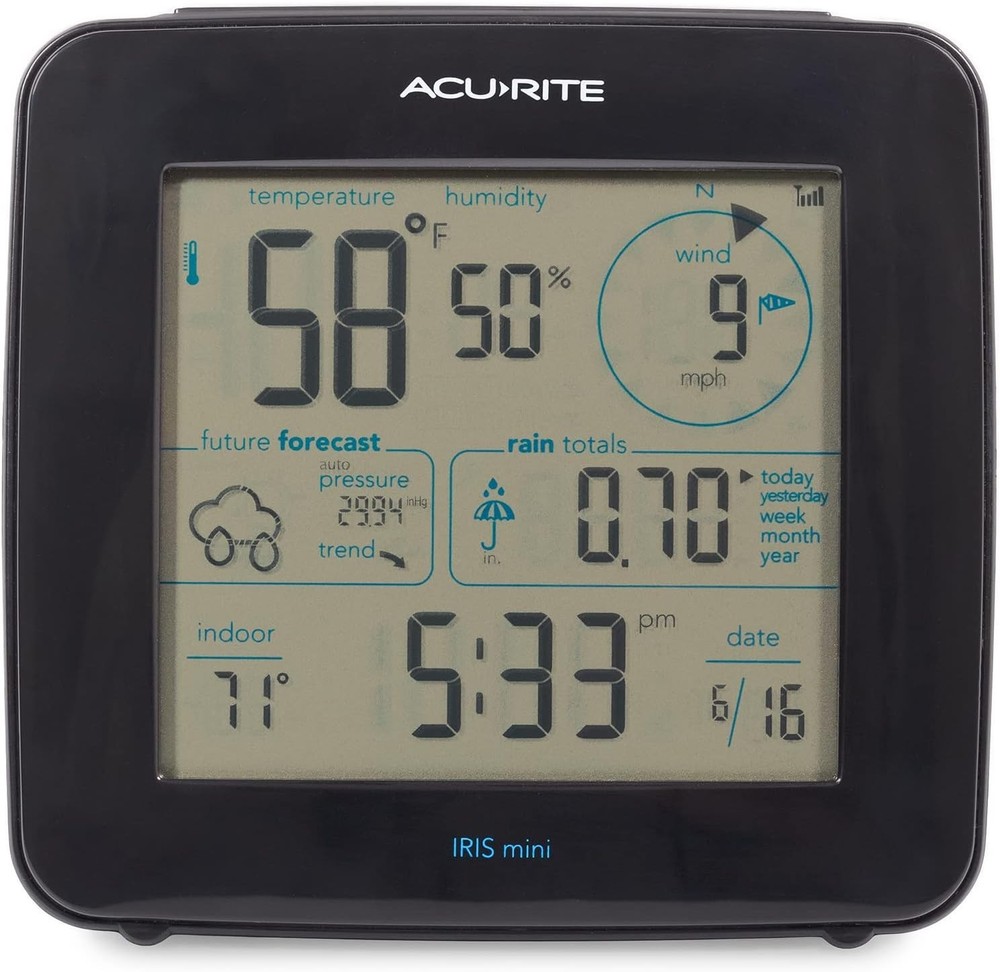 Iris Weather Station with Mini Wireless Display
