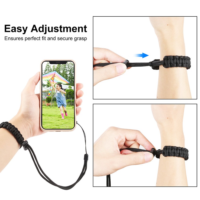 Hand-Woven Wrist Strap Handcrafted Wrist Strap for Phone/Camera