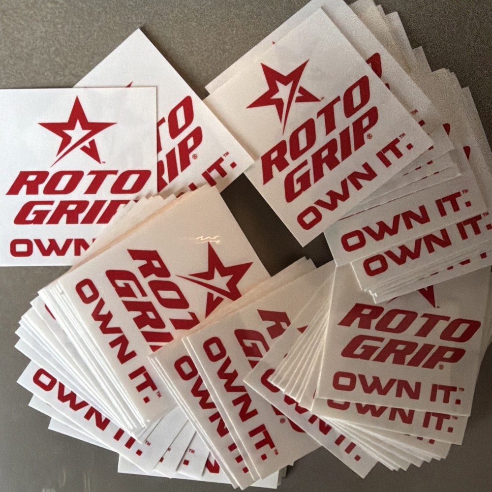 Rotogrip bowling Sticker