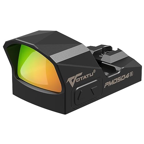 VOTATU PMD504-R MULTIPLE RETICLE RED DOT SIGHT - BLACK