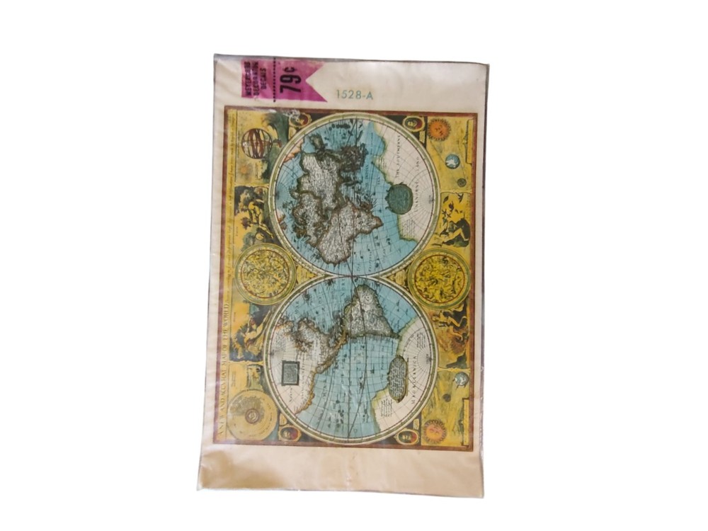 Meyercord Decal World Map New Sealed