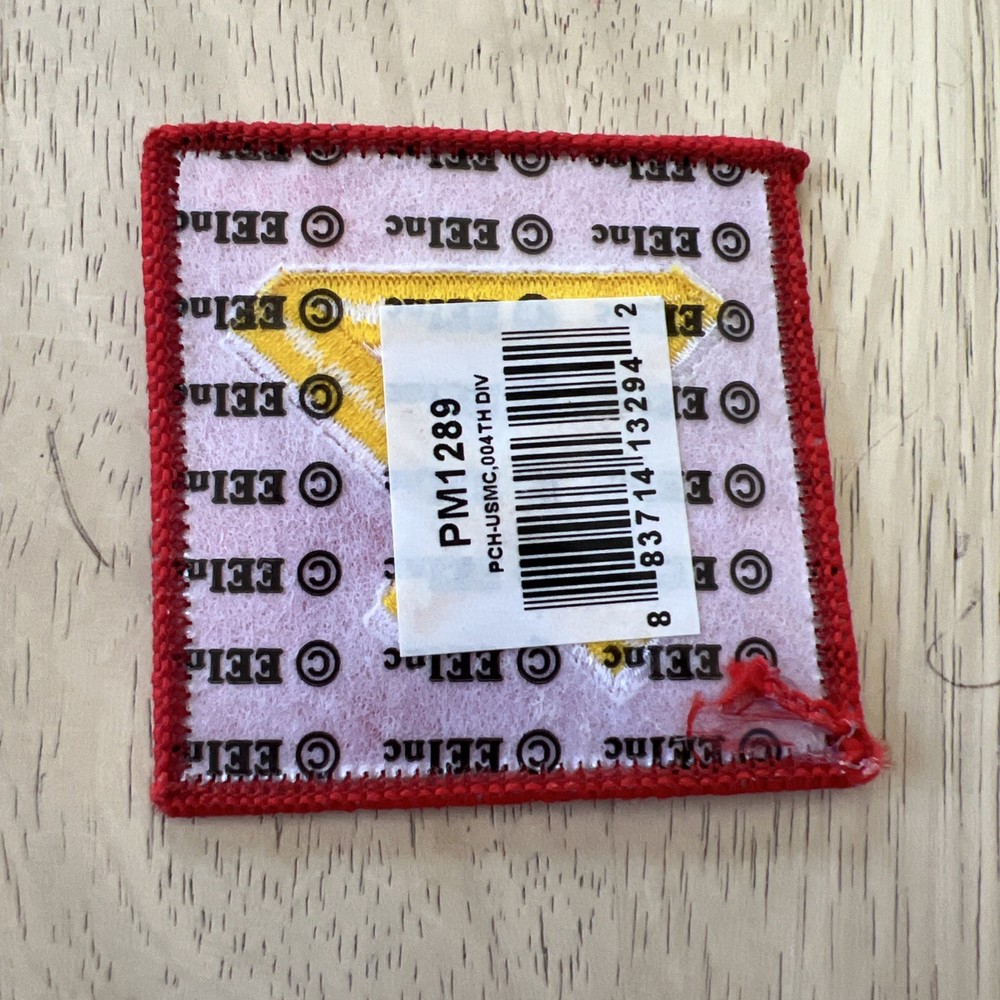 US 4th Marine Division Patch